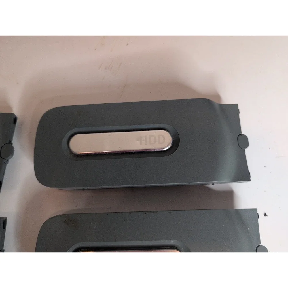 Lot of 5 Official Microsoft Xbox 360 External Hard Drives Gray And Chrome
